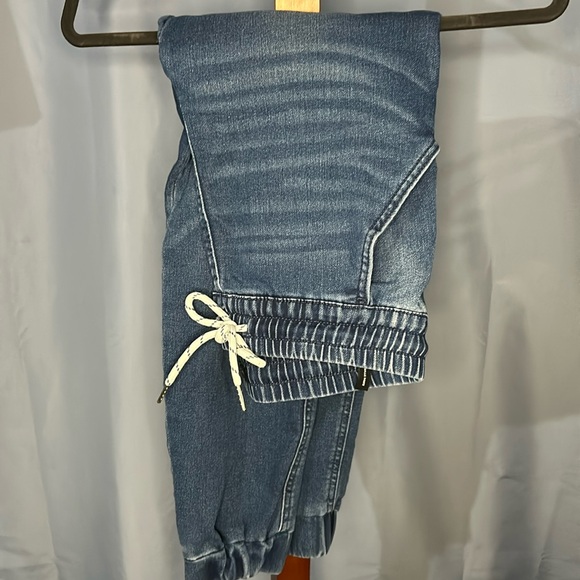 2/$5 Blue notes Denim Cargo Pants M - Picture 1 of 1
